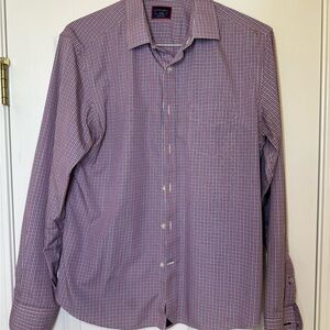 UNTUCKit Men's L Slim Fit Checkered Shirt